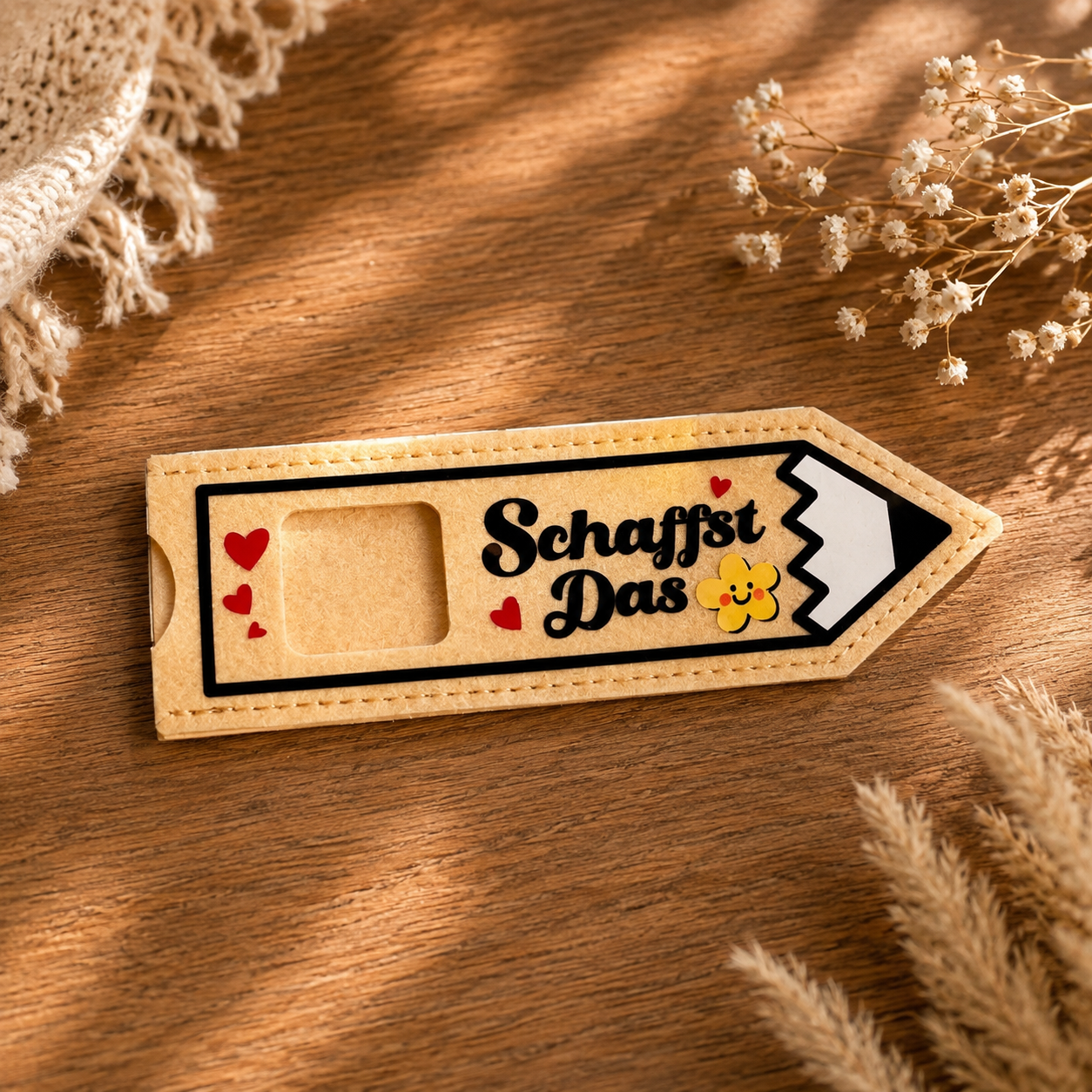 Filzpackung   " -DU- schaffst das"