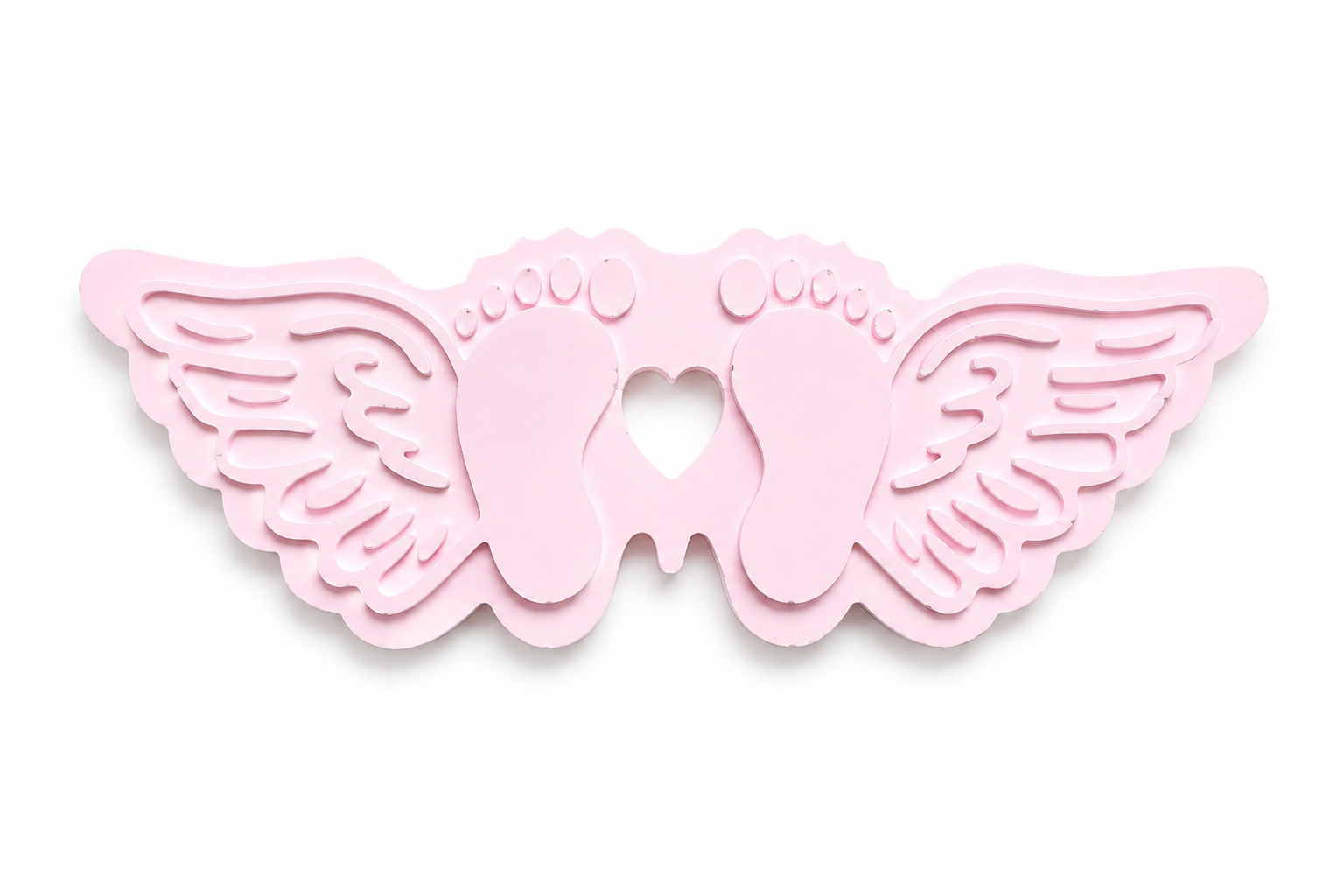 Babyfüßchen mit Engelsflügel