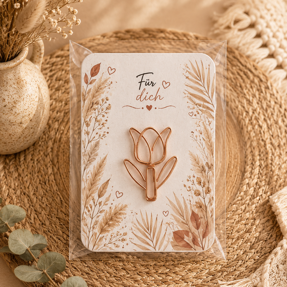 Büroklammer Tulpe