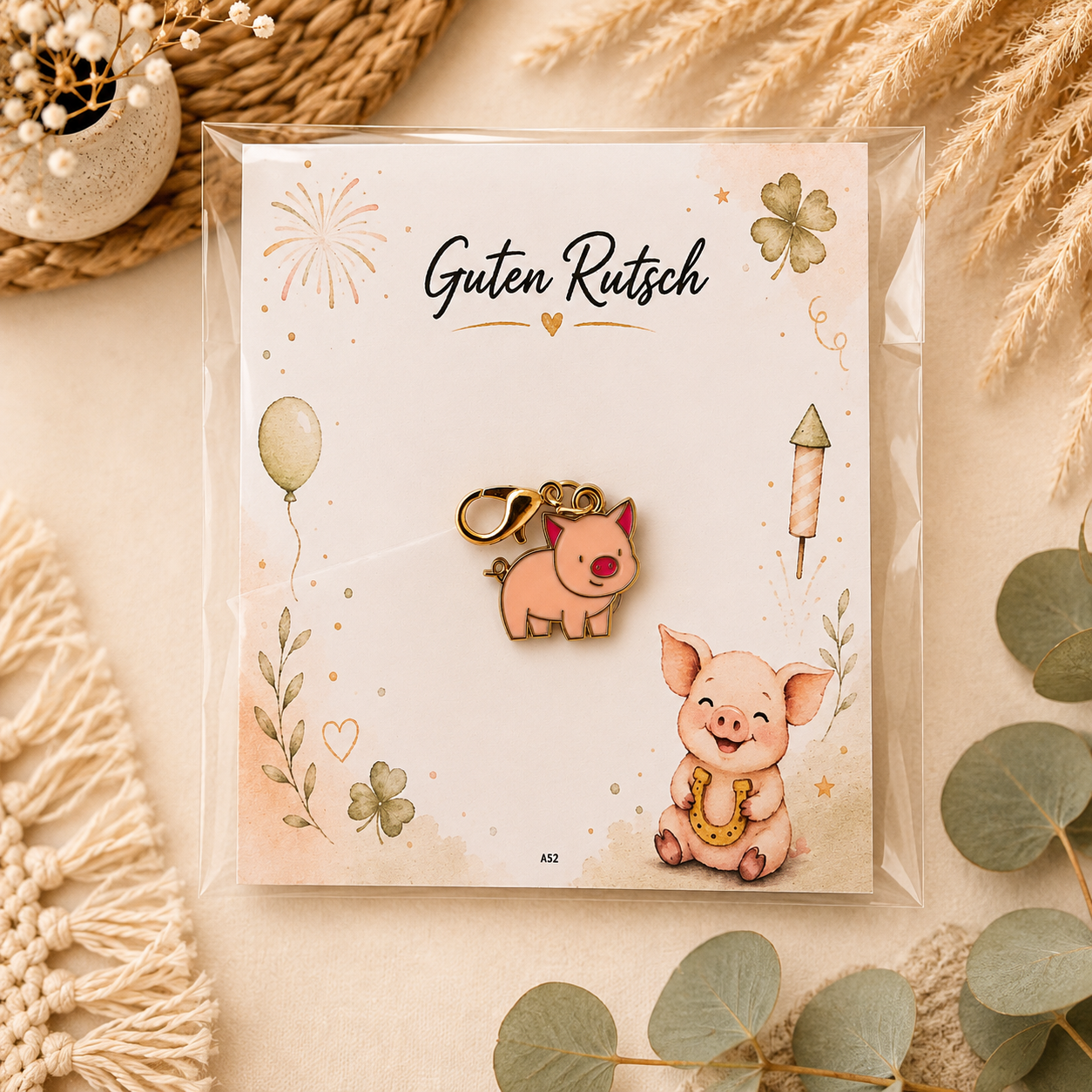 Anhänger "Guten Rutsch"