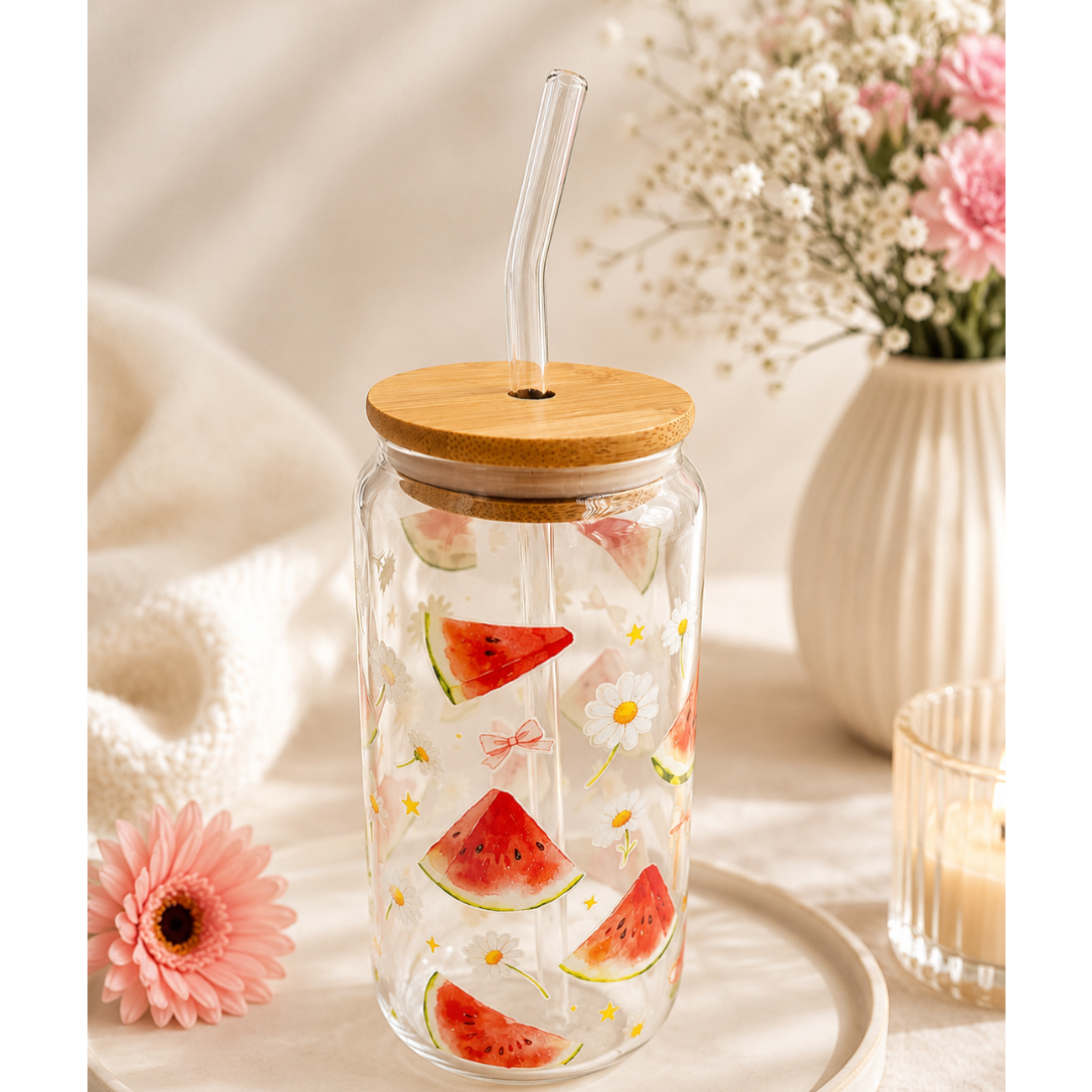 Sommerglas "Wassermelone"
