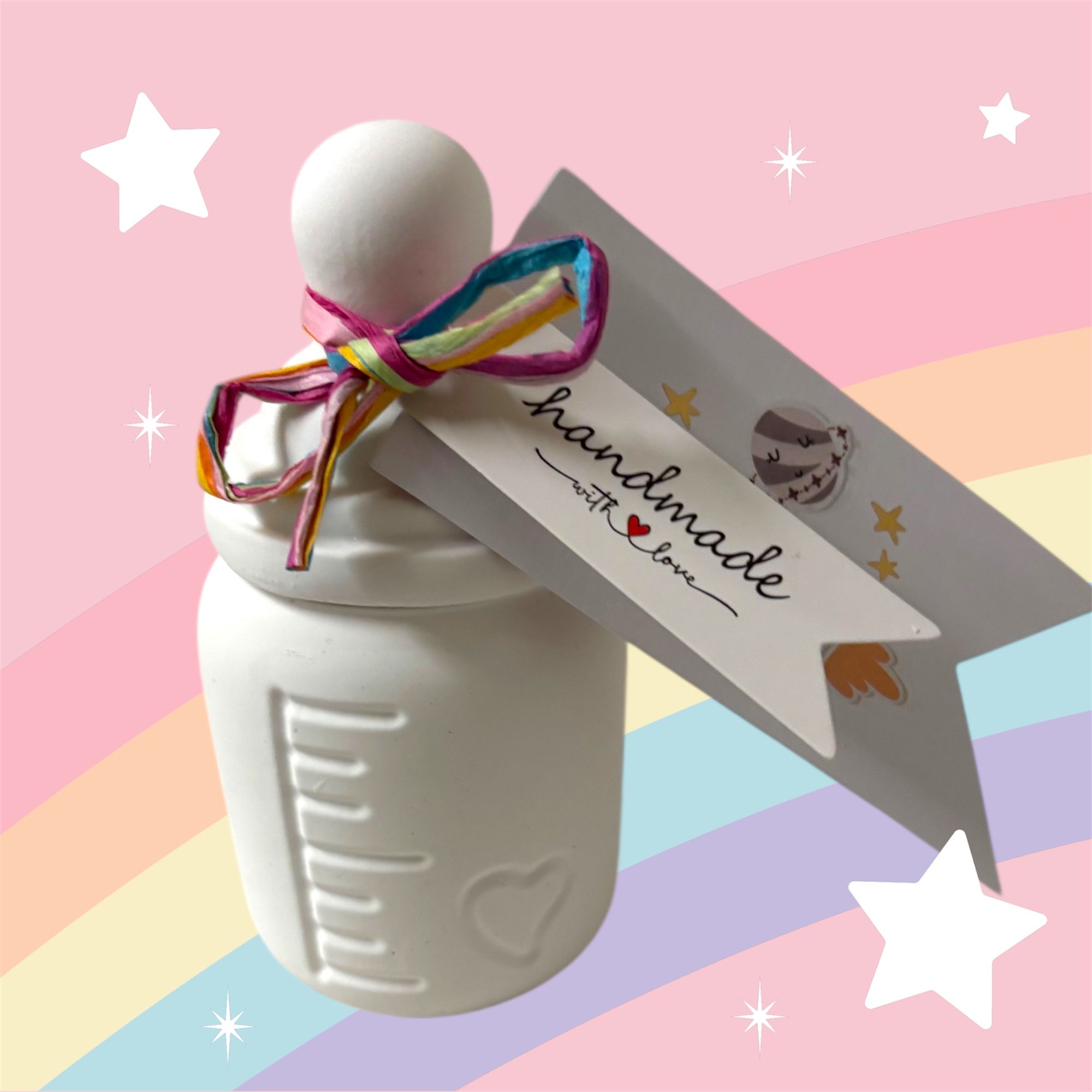 Dekofigur "Babyflasche"