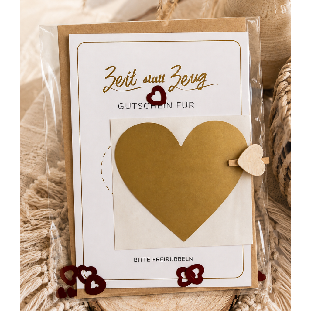 Karte "Zeit statt Zeug"